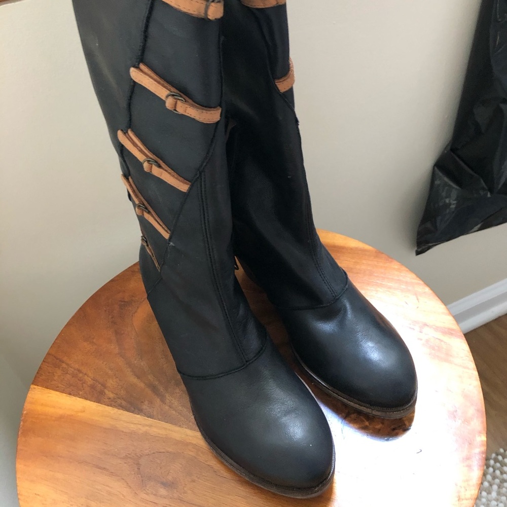 Anthropologie Holding Horses Inkwood Boots
